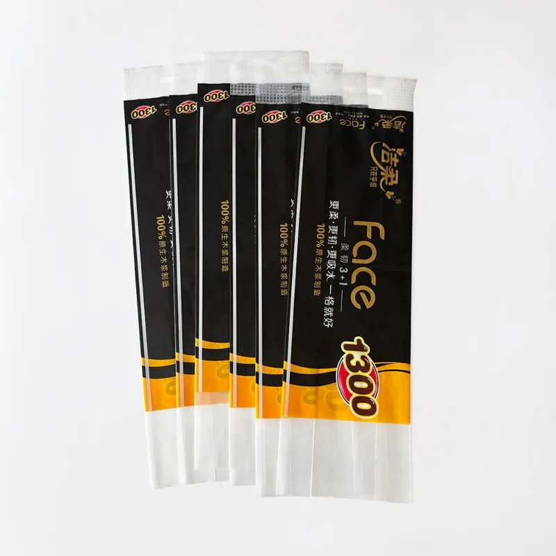 tissue in plastic bag tissue in plastic bag