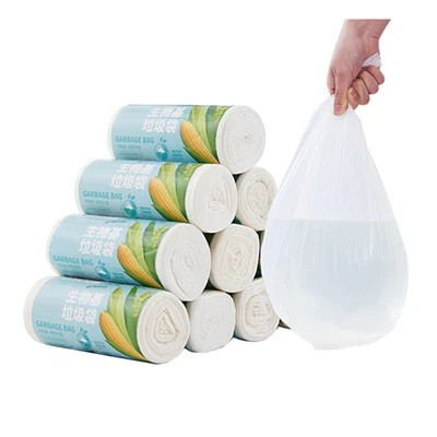 Biológiailag lebomló kis szemeteszsák a konyhába